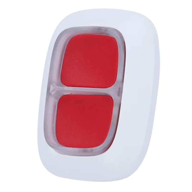 DOUBLEBUTTON-W-Double panic button - Grade 2 Ajax -White colour DOUBLEBUTTON-W-Double panic button - Grade 2 Ajax -White colour