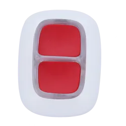 DOUBLEBUTTON-W-Double bouton de panique - Degré 2 Ajax - Couleur blanche