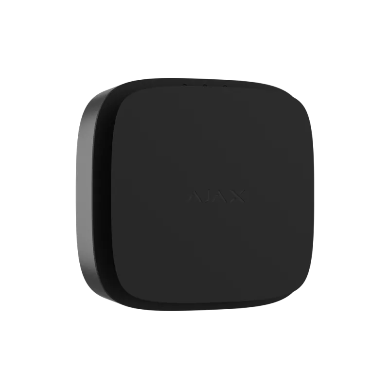 Detector de monóxdo de carbono Ajax FIREPROTECT2-C-SB preto com bateria integrada não substituível