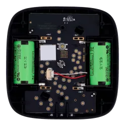 Detector de monóxdo de carbono Ajax FIREPROTECT2-C-SB preto com bateria integrada não substituível