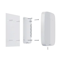 KEYPADPLUS-W-Clavier séparé avec lecteur RFID - Degré 2 Ajax -Couleur blanche