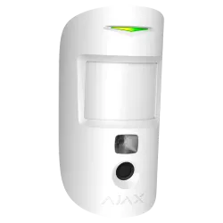 MOTIONCAM-W - Ajax Fotodetector volumétrico PIR inmune a mascotas - Color Blanco