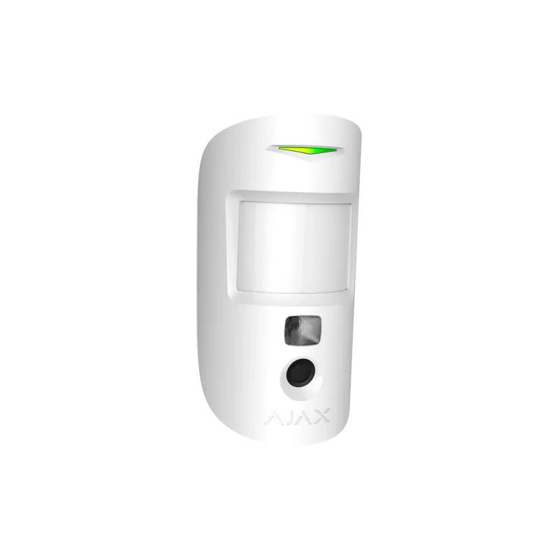 MOTIONCAM-W - Ajax Fotodetector volumétrico imune PIR a animais domésticos - Cor Branco