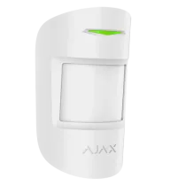 MOTIONPROTECTPLUS-W - Ajax Detector volumétrico PIR doble tecnología inmune a mascotas - Color Blanco