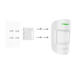 MOTIONPROTECTPLUS-W - Ajax Detector volumétrico PIR doble tecnología inmune a mascotas - Color Blanco