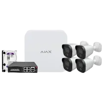 NVRKIT108B-4 - Kit di videosorveglianza Ajax