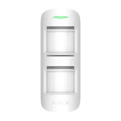 OUTDOORPROTECT-W - Tecnologia a doppio rivelatore esterno immune agli animali domestici Ajax