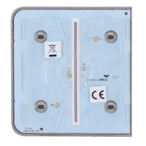 Painel táctil para um interruptor de luz duplo Ajax LightSwitch SideButton - Cor Cor Cinza RAL 7004
