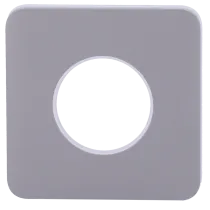 Tampa para tomada de base tipo F Ajax OUTLETCORE-BASIC - Cor cinza RAL 7004