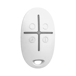 SPACECONTROL-W-Telecomando - Grado 2 Ajax-Colore bianco