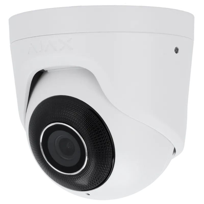 TURRETCAM-5-4MM-W- Cámara IP Turret 5 Megapixel Ajax, lente de 4mm - Color Blanco