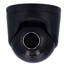 TURRETCAM-8-4MM-B -Telecamera IP Turret 8 Megapixel Ajax, Ottica 4 mm - Colore Nero