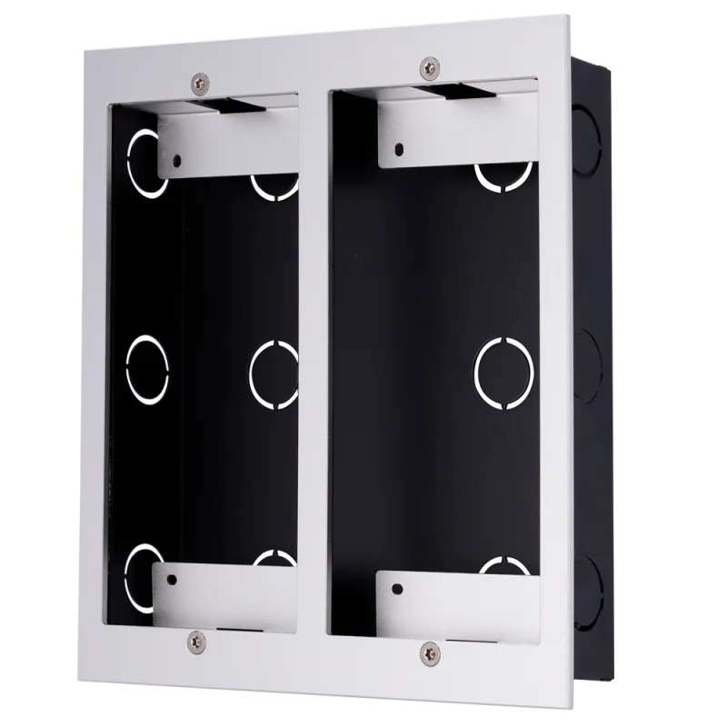 Panneau frontal et boîtier encastré Akuvox AK-BR-R20B-F2 Panneau frontal et boîtier encastré Akuvox AK-BR-R20B-F2