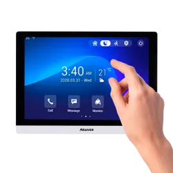 Moniteur Android 9.0 pour portiers vidéo Akuvox AK-C319W