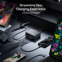 Chargeur de bureau Anker ANK-268-WCHARGER-200W2A4C-B