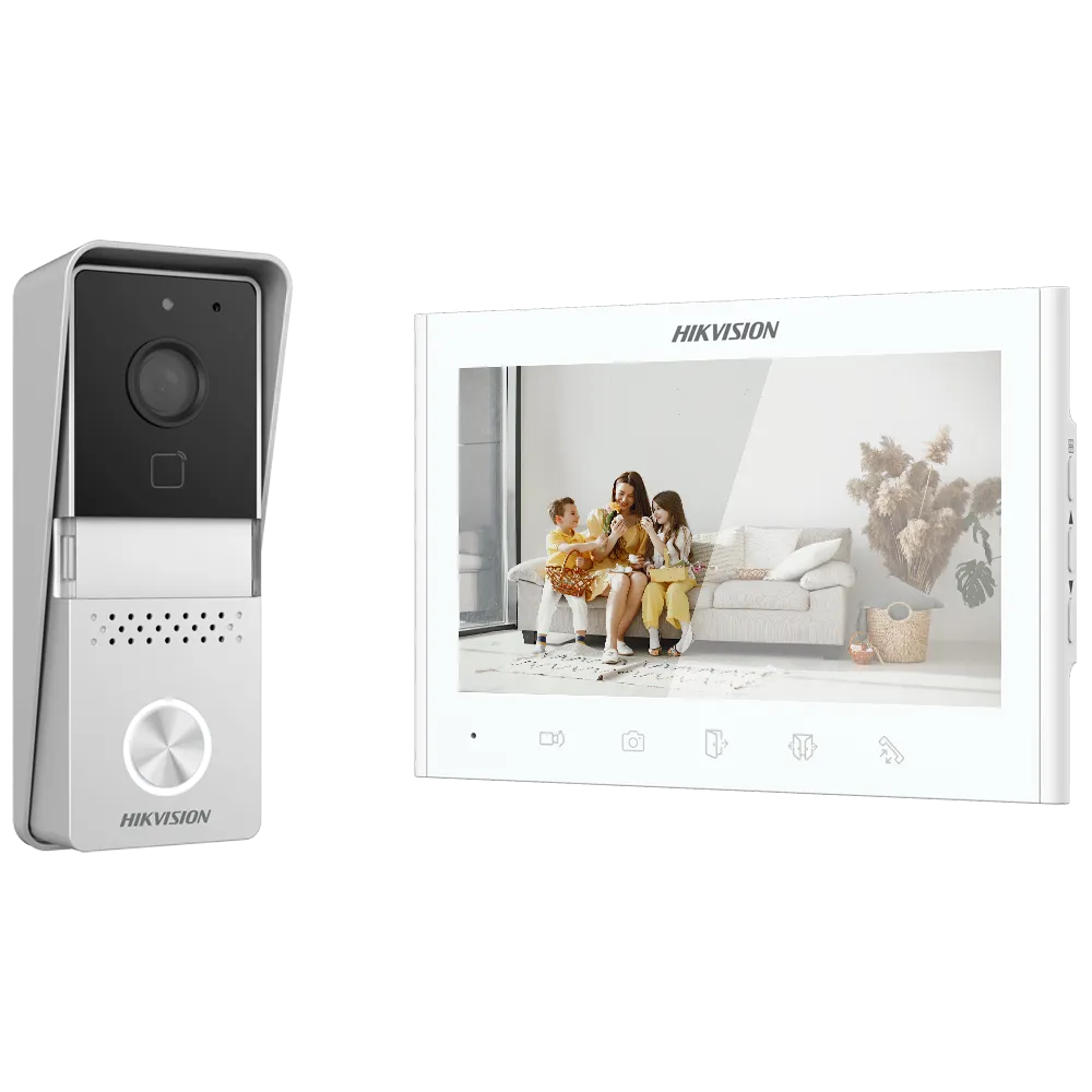 Kit d'interphone vidéo DS-KIS102-P/Surface Kit d'interphone vidéo DS-KIS102-P/Surface