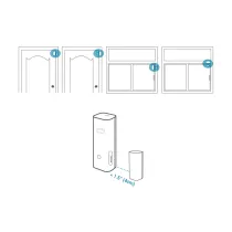 EUFY-ALARM-ENTRY4 -Eufy by Anker opening sensor