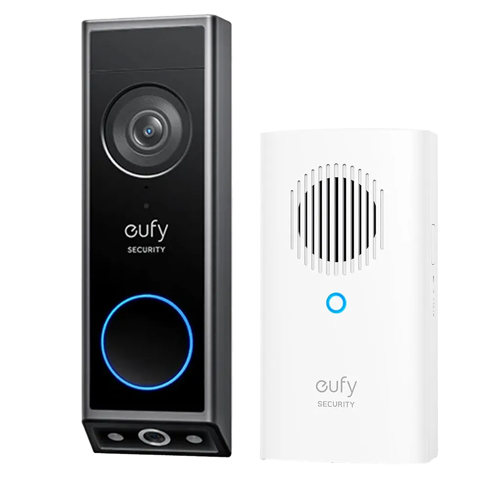 EUFY-DOORBELL-E340-KIT-Kit de campainha de porta Wifi com câmara dupla Eufy by Anker EUFY-DOORBELL-E340-KIT-Kit de campainha de porta Wifi com câmara dupla Eufy by Anker
