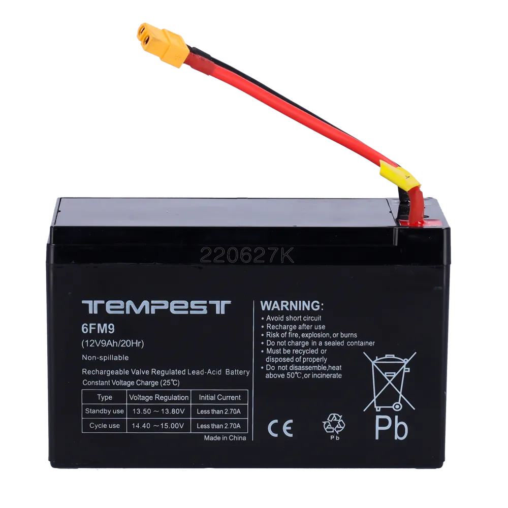 FPUBBY -Bateria para TEMPEST-BAT300 URFOG