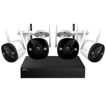 IMOU-KIT/NVR1104HS-W-S2-CE-1T/4-F22FEP-0280B -Wireless Kit 4 Bullet Cameras 2 2MP