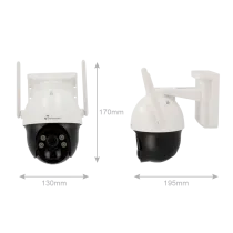 NV-CAM02S-SOLAR4G -Nivian Motorized PT camera 4G