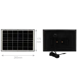 NV-CAM02S-SOLAR4G -Nivian Telecamera PT motorizzata 4G