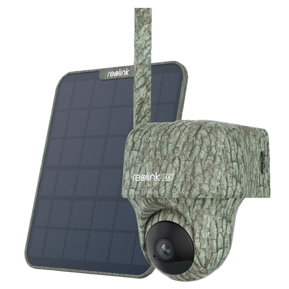 RL-GO-SERIES-G450-SOLARKIT-CAMO-Reolink Câmara a Bateria 4K 4G Go Ranger PT G450 RL-GO-SERIES-G450-SOLARKIT-CAMO-Reolink Câmara a Bateria 4K 4G Go Ranger PT G450