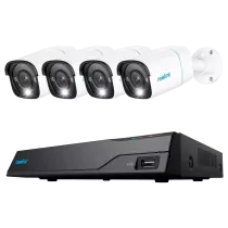 RL-NVS8-5MB4-Reolink Kit NVR PoE + 4 PoE 5MP cameras