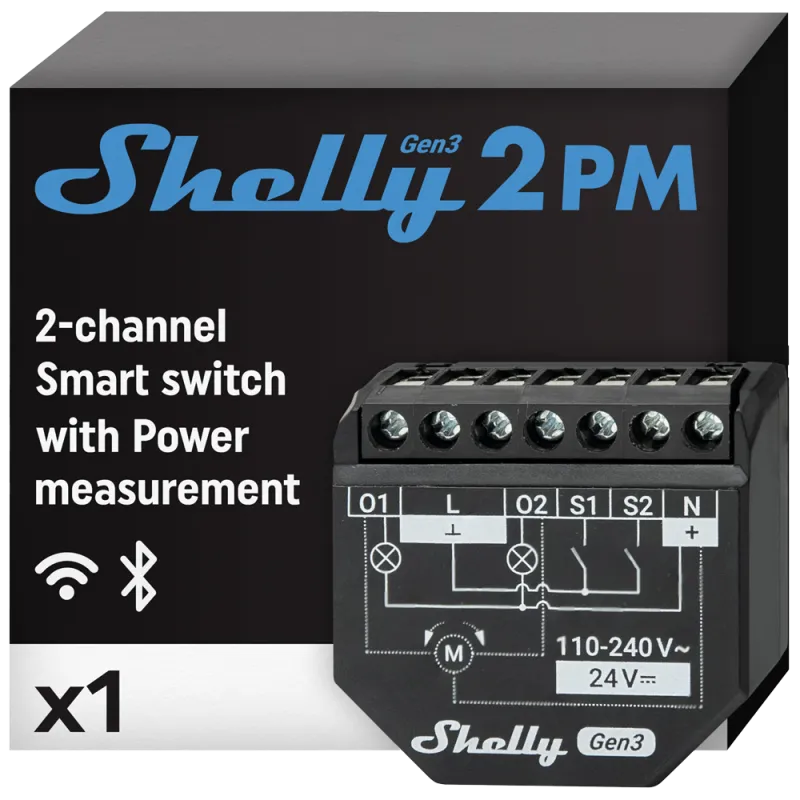 Shelly 2PM Gen3 SH-2PM-GEN3