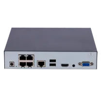 UV-NVR-104S3-P4-ECO -Enregistreur NVR Uniarch 4 CH video / 4 CH PoE