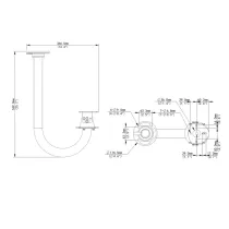 Support mural UV-TR-CM06-C-IN