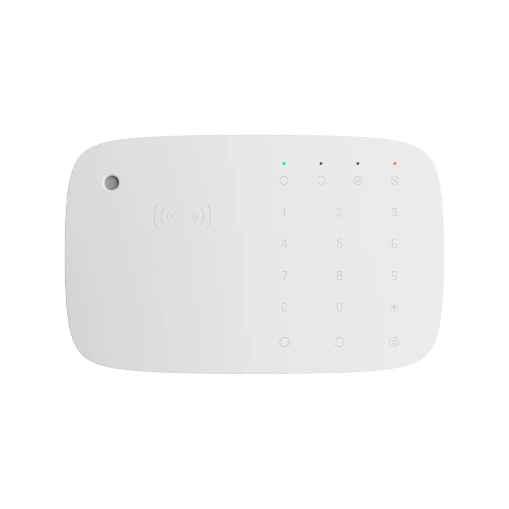 KEYPADCOMBI-W-Tastiera con lettore RFID e sirena - Grado 2 Ajax-Colore bianco KEYPADCOMBI-W-Tastiera con lettore RFID e sirena - Grado 2 Ajax-Colore bianco