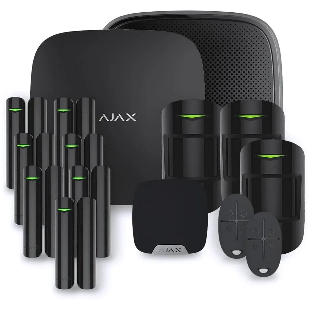 HUB2KIT4G-KIT10-B -Kit de alarma profesional Ajax