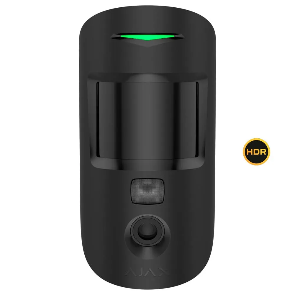 MOTIONCAM-HDR-PHOD-B- Fotodetector com petição de imagem Ajax - Cor Preto MOTIONCAM-HDR-PHOD-B- Fotodetector com petição de imagem Ajax - Cor Preto